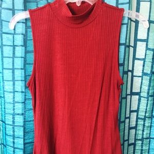 Burnt orange body suit